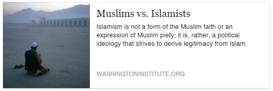 Muslim vs Islamist