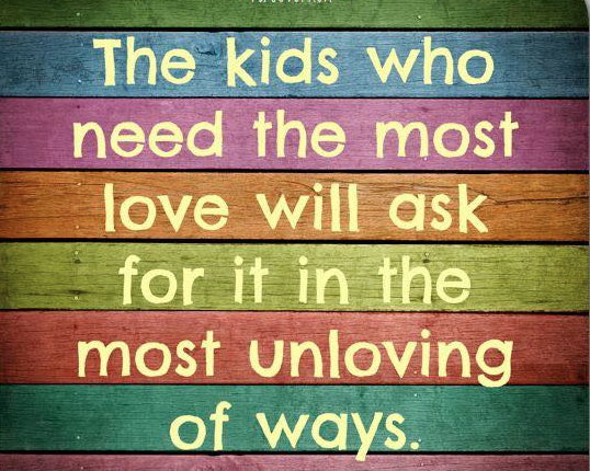 Image result for ask for it in the most unloving of ways