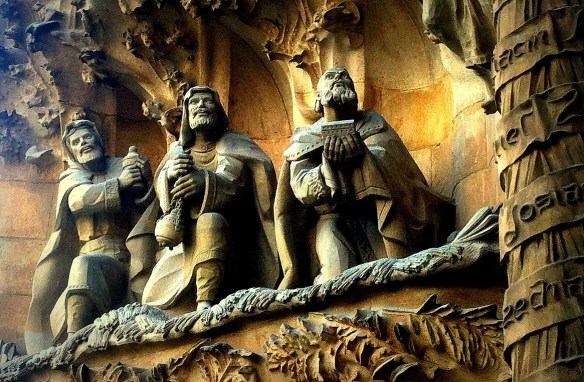 magi at sacrada familia