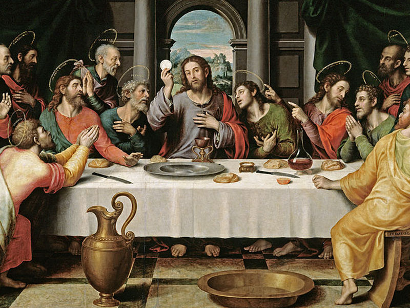 Last Supper _ Public Domain Wikimedia Commons